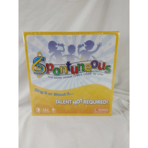 Spontuneous The Game Where Lyrics Come To life New - Picture 1 of 3